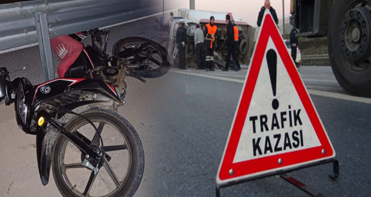 kutahyada bariyere carpan motosikletin surucusu oldu wbWBTcGs