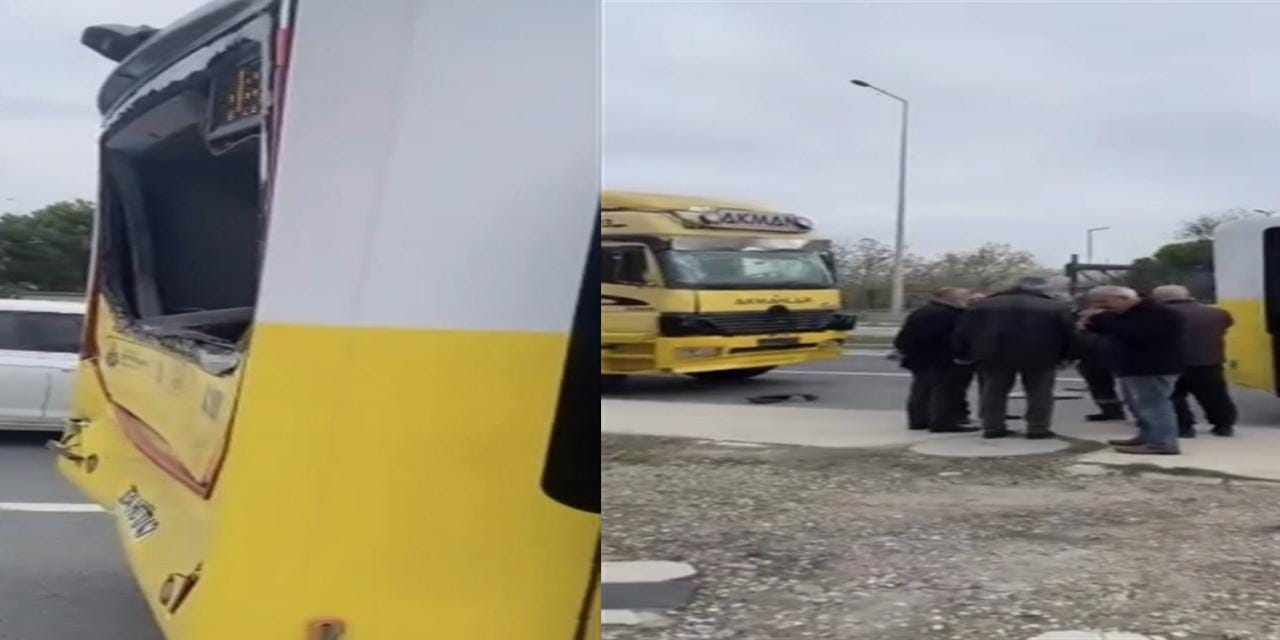 istanbulda kamyonun carptigi iett otobusundeki 9 yolcu yaralandi NyTwdpCp.jpg